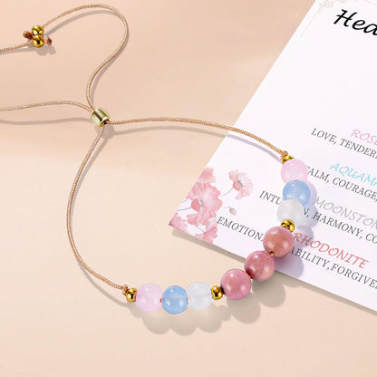 yupoxiu Healthy Pregnancy Gifts Natural Stone Bracelets for Pregnant Women, Pregnancy Gifts for Expecting Mom & First Time Mom, Mothers Day Christmas Jewelry