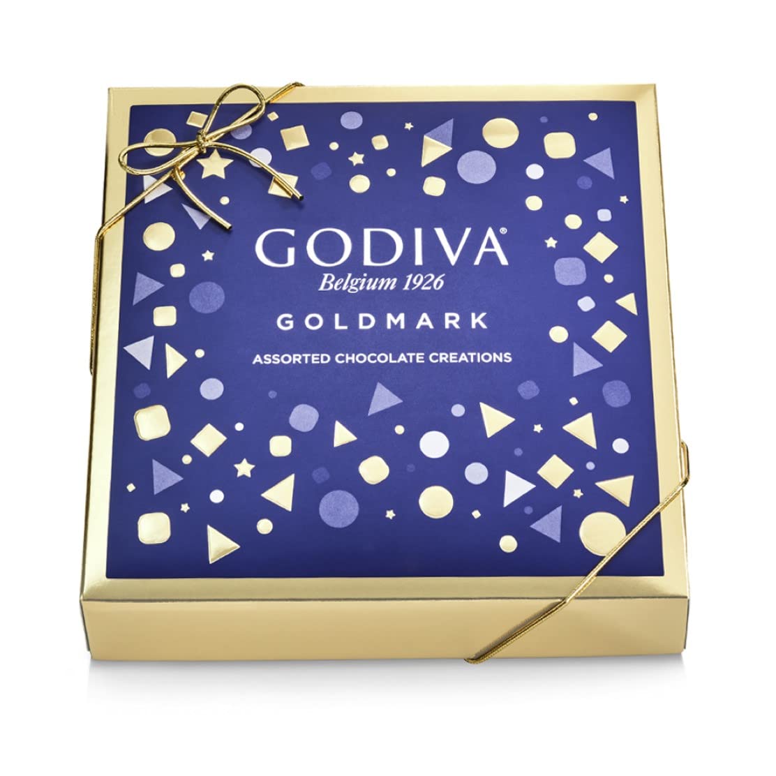 Godiva Chocolatier Goldmark Assorted Chocolate Gift Box, Premium Chocolate, Chocolate Treats, Great as a Gift, 9 pc, 3.8 Ounce