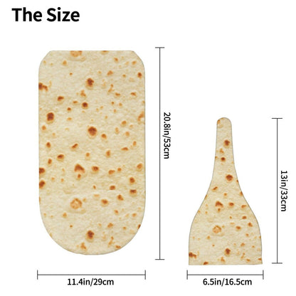 Burrito Newborn Swaddle Blanket for Baby, Soft Swaddling Funny Tortilla Costume Clothes