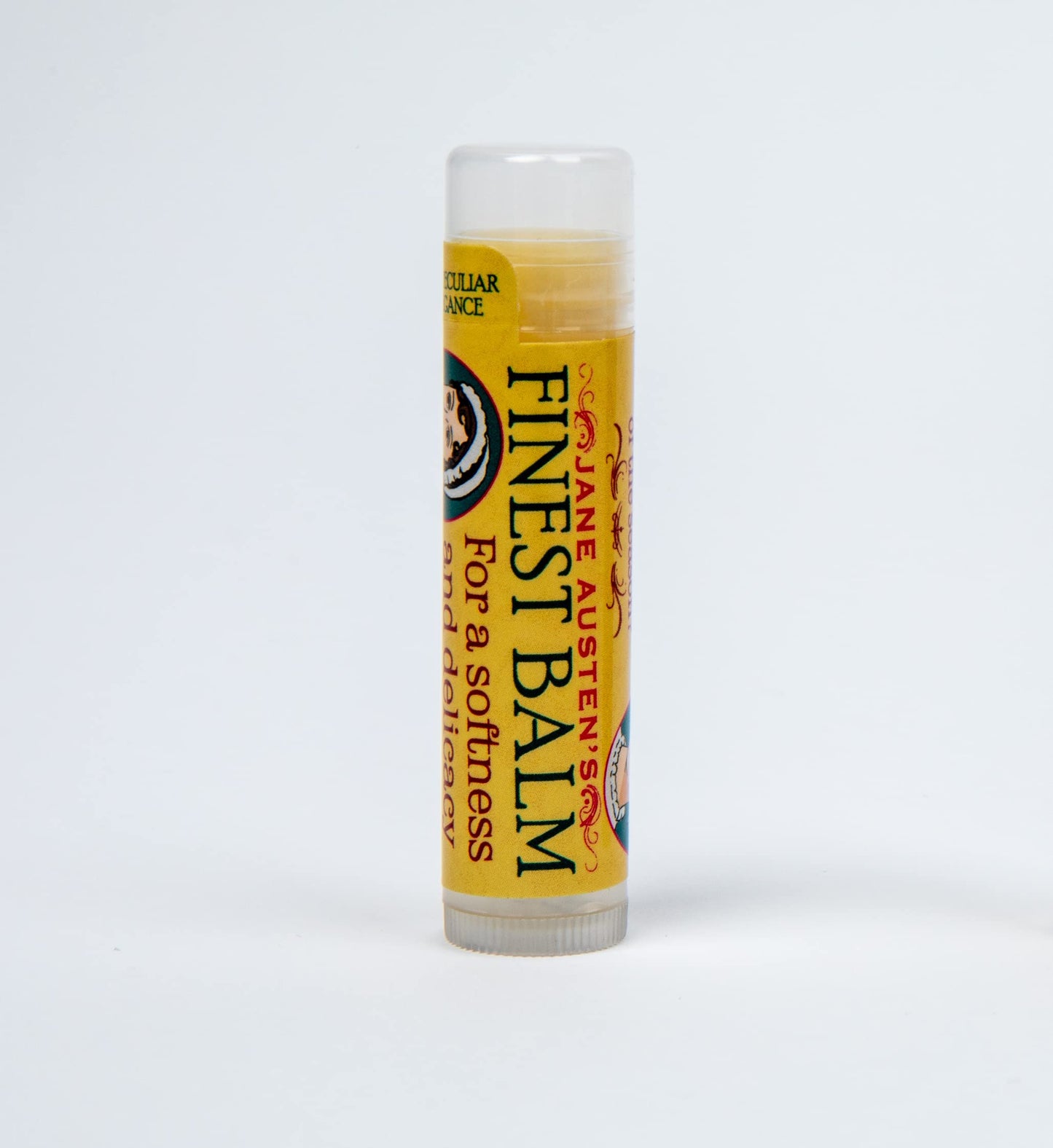 The Unemployed Philosophers Guild Jane Austen's Finest Balm - Peppermint Lip Balm, Cruelty-Free, Made in the USA from Natural and Imported Ingredients