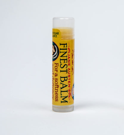 The Unemployed Philosophers Guild Jane Austen's Finest Balm - Peppermint Lip Balm, Cruelty-Free, Made in the USA from Natural and Imported Ingredients