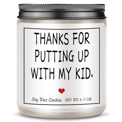 Teacher Appreciation Gifts Thank You Teacher Gifts for Women & Men Candles Present for Retired Teachers Idea for Graduation,Back to School