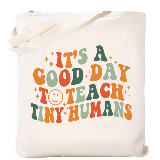 Kimoli Teacher Appreciation Gifts School Canvas Tote Bags Aesthetic Travel Beach Bag Summer Reusable Grocery Shopping Bag