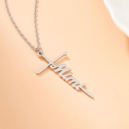 Lcherry Faith Cross Pendant Necklace for Women Religious Christian Jewelry Mother's Day Gifts for Women