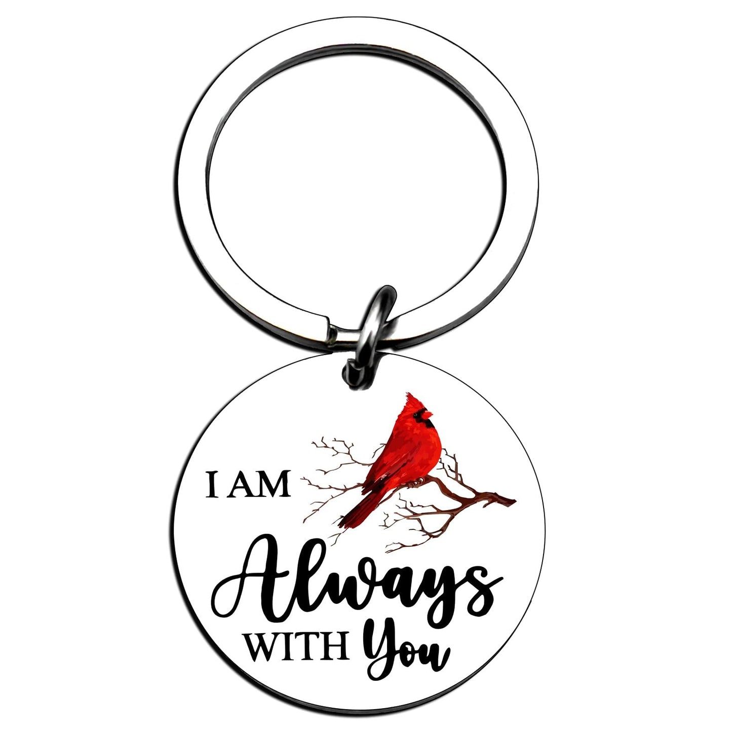 Cardinal Keychain Red Cardinal Gifts for Women Men Sympathy Gifts for Loss Of Loved One Grief Bereavement Gift for Loss Of Father Mother Daughter Son Memorial Gift Bereavement Condolences Present