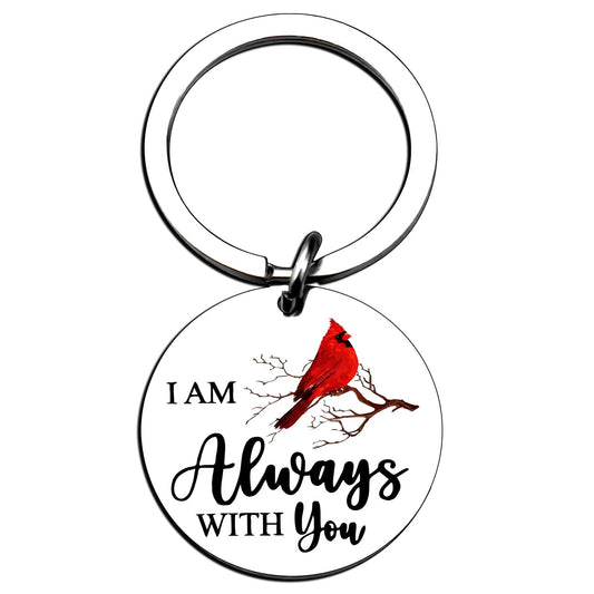 Cardinal Keychain Red Cardinal Gifts for Women Men Sympathy Gifts for Loss Of Loved One Grief Bereavement Gift for Loss Of Father Mother Daughter Son Memorial Gift Bereavement Condolences Present