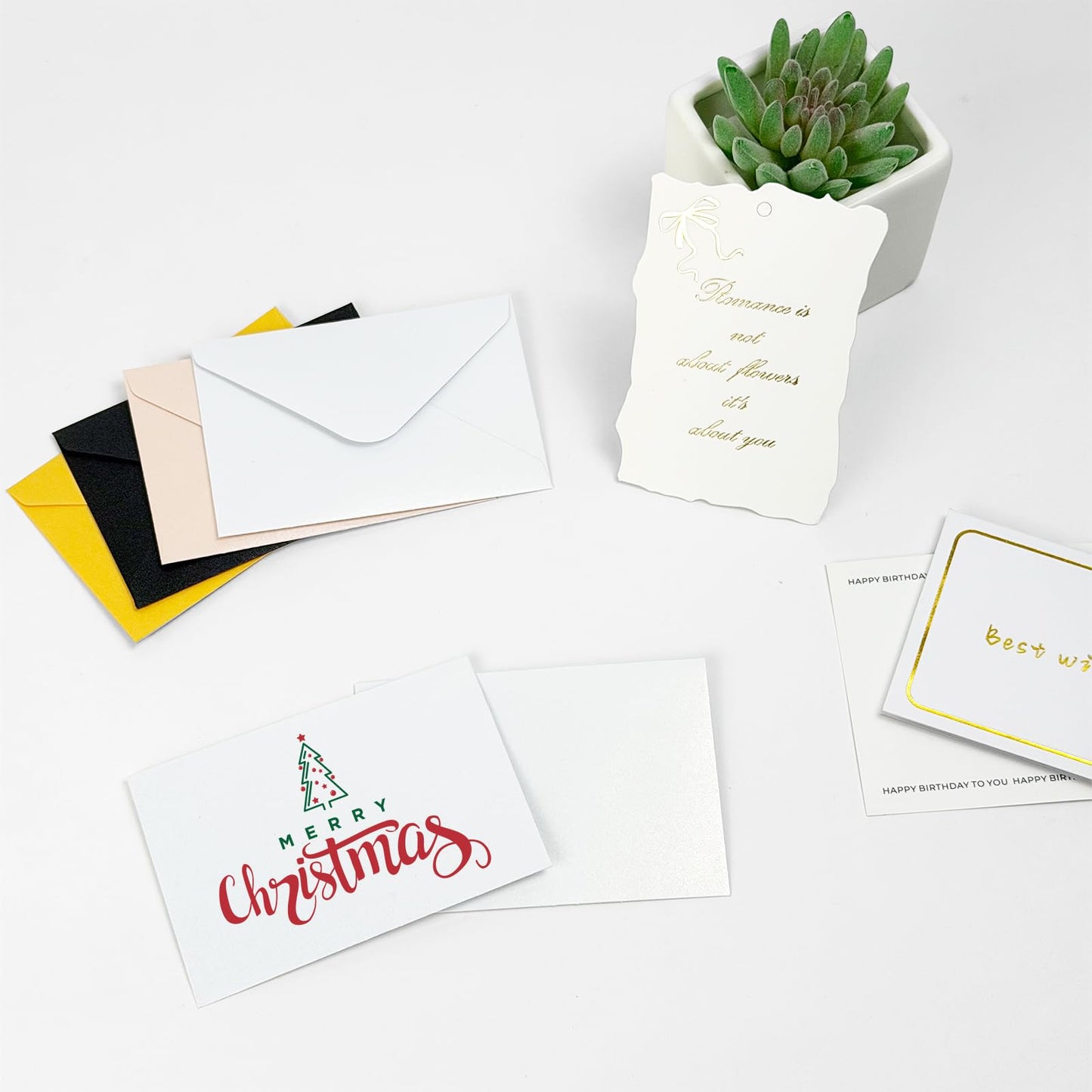 100 Pack Mini Pearl White Envelopes, 4 x 2.75" Shimmer Gift Card Envelopes, Gift Card Holder, Small Business Card Envelopes for Invitations, Wedding, Birthday Party, Baby Shower