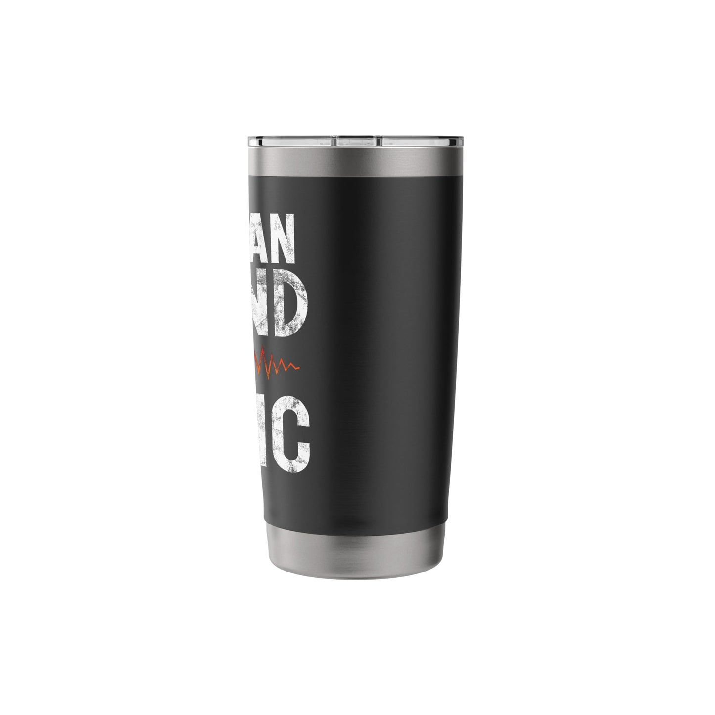 The Man behind the Music DJ Stainless Steel Insulated Tumbler