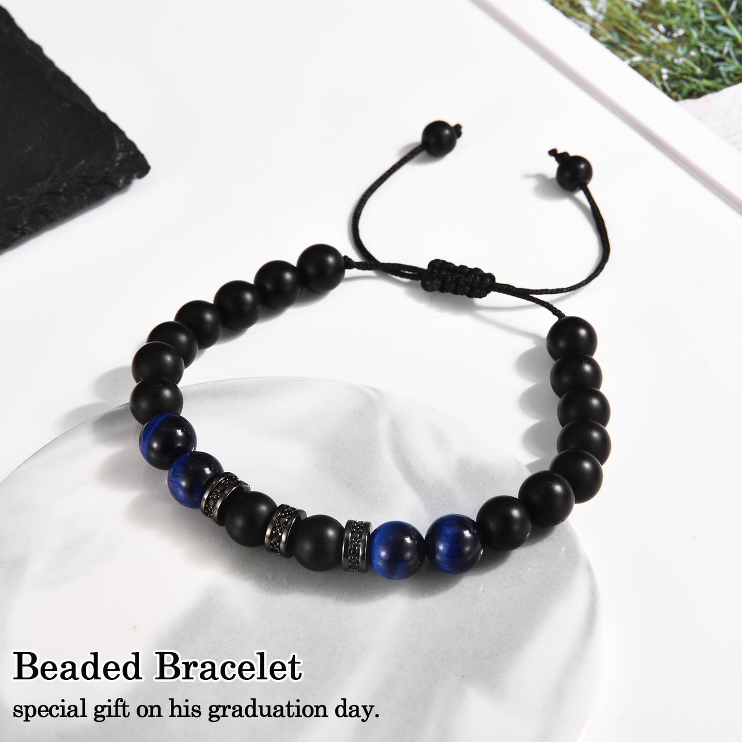 2026 Graduation Gifts for Him Boys Men High School/ Kindergarten/ Preschool/ 5th 6th 8th Grade/ College/ Master Degree/ Middle School Graduation Gifts Bracelet for Son Grandson Nephew Boyfriend Friend