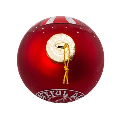 Kurt Adler GD4171 80mm Grateful Dead Glass Ball