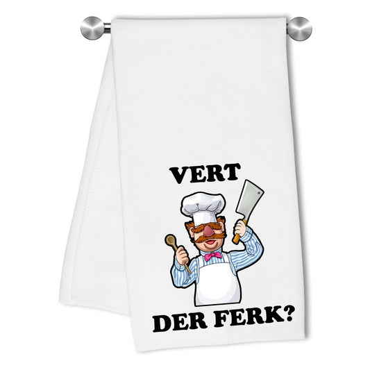Swedish Chef Kitchen Towels Dish Towel Tea Towel Absorbent Hand Towels Decorative for Bathroom Kitchen Home Decor,Swedish Chef Love Gifts Ideal Housewarming Gift for Women,Men,Hostesses,Friends