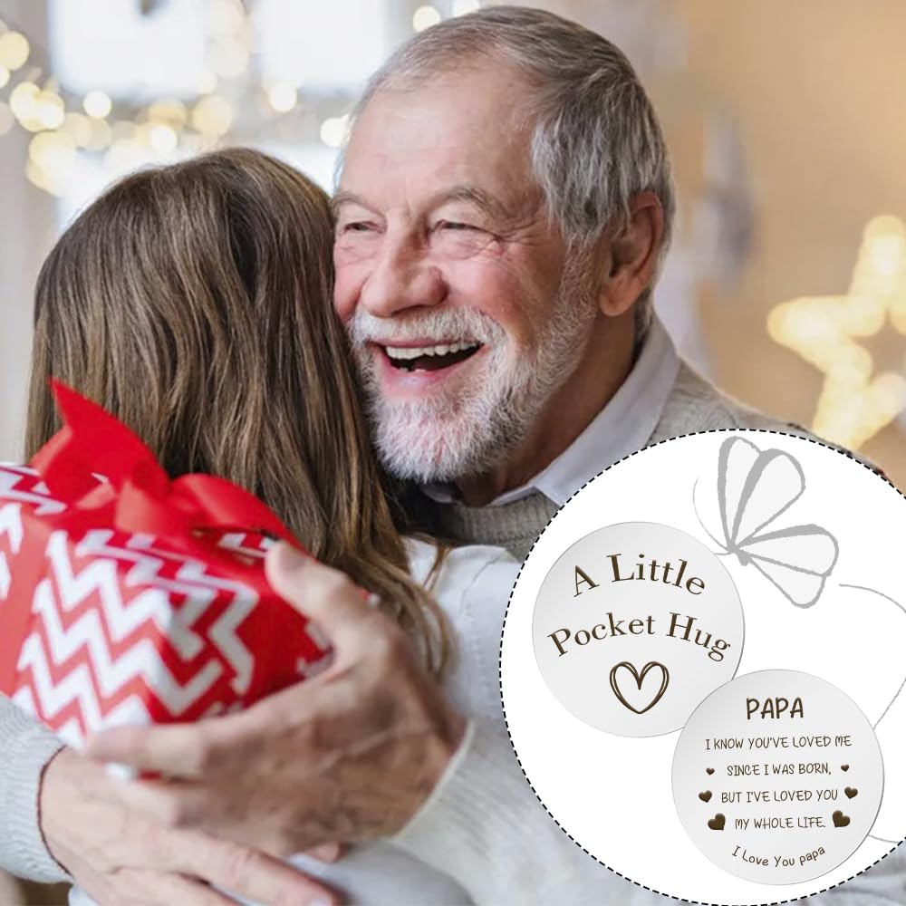 Pocket Hug Birthday Gifts for Mom Dad Couples Grandparents Uncle Aunt Daughter Son Graduation