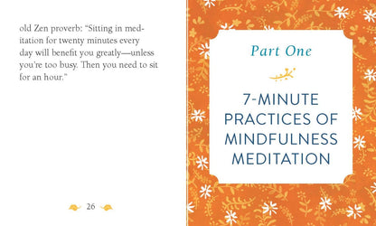 The Mini Book of Mindfulness: Simple Meditation Practices to Help You Live in the Moment (RP Minis)