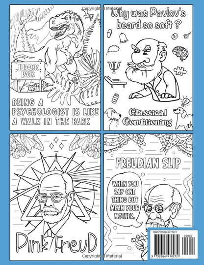 The Ultimate Psychologist Adult Coloring Book: A Humorous, Relatable & Snarky Adult Coloring Book For Psychologists