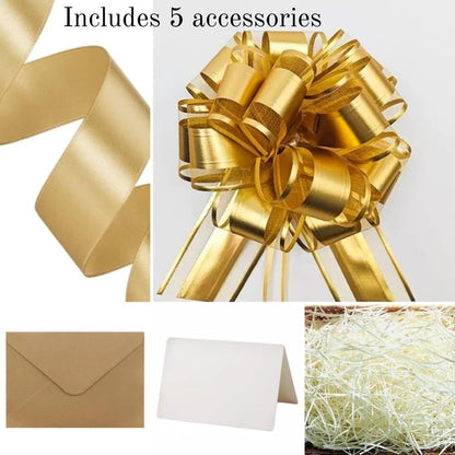 UoeRing Green Extra Large Gift Box 1Pcs 17x13x11 inch,luxury Gift Box with Lid for Birthday Christmas Valentine's Day Mother's Day (Includes Pull Bows,Card,Envelope,Filler)