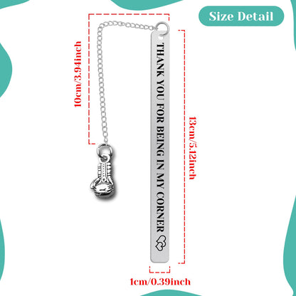 Boxing Gifts Fitness Bookmark Thank You Gift for Boxing Coach Leader Teacher Coworker Boxer Appreciation Present Bookmark Sports Lovers Future Boxer Thank You Present for Men Women
