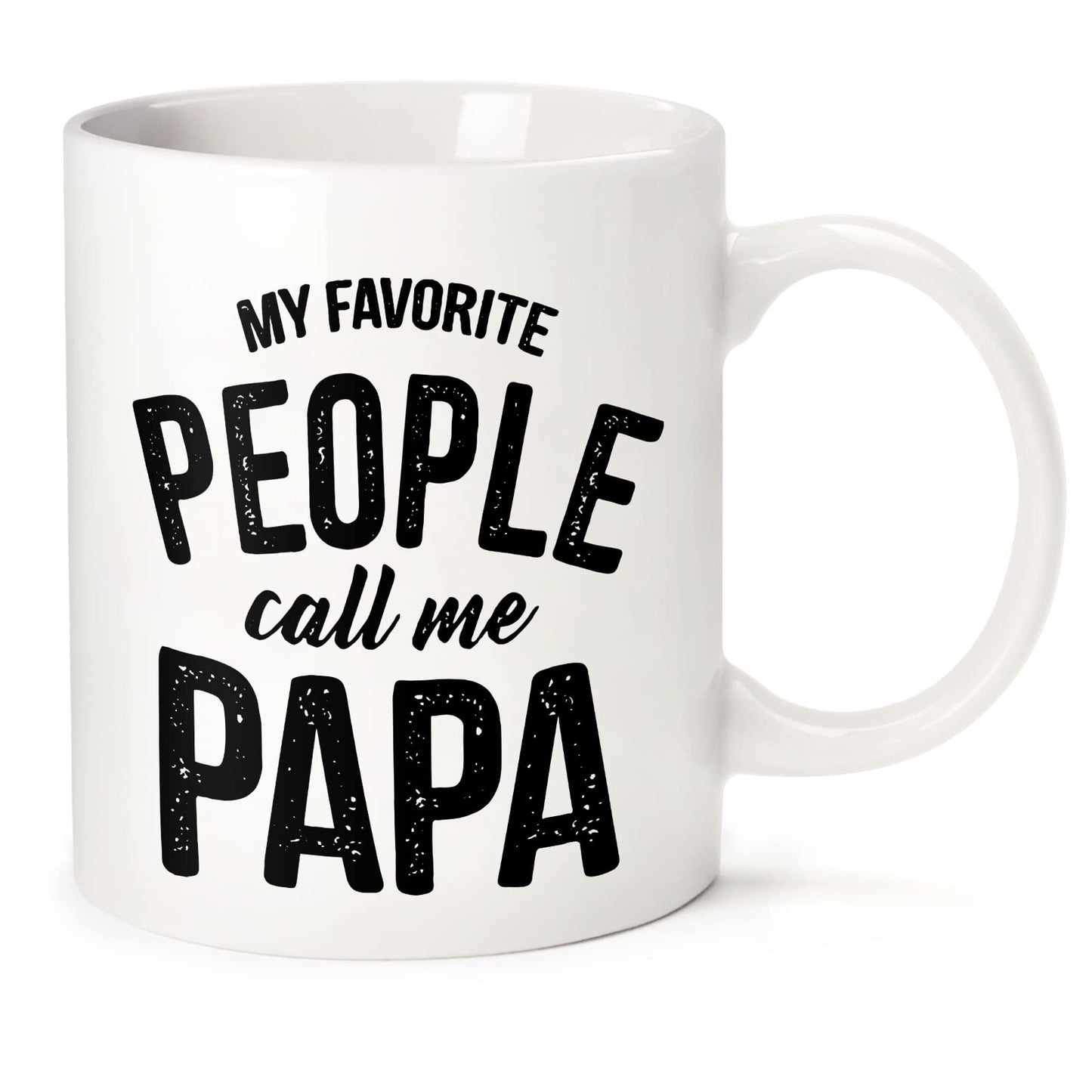 Ulrhpc Fathers Day Dad Gifts: 11 OZ Novelty Coffee Mug - Funny Gifts for Papa Dad Birthday Anniversary Retirement Christmas Presents for Him Husband