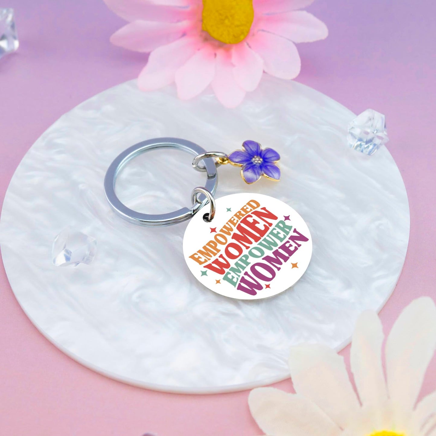 Feminist Gifts for Feminists Women Feminist Keychain Female Empowerment Gifts Women's History Month Decorations Lawyer Gift Inspirational Strong Women Girl Power Gift Womens Rights