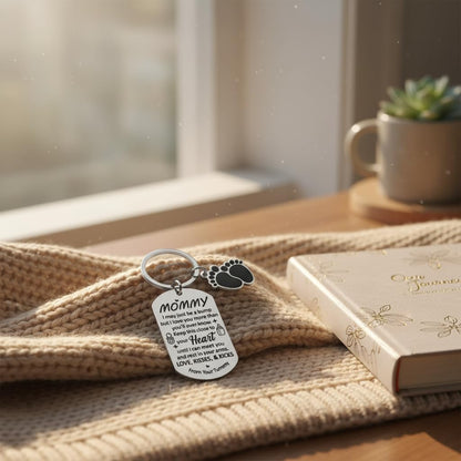 Mom to Be Gift, Pregnant Mommy Keychain for Women, First Time Moms Pregnancy Gift for Mothers Day Birthday Wedding Anniversary Christmas, Expecting Mom First Mothers Day Present