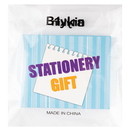 B1ykin Teacher Appreciate Stationery Gift Set - 3Pcs It's a Good Day To Make Art A5 Spiral Notebook & 550 Sheets Sticky Notes with Pen, Back to School Gift with Box for School Office (Art Teacher)