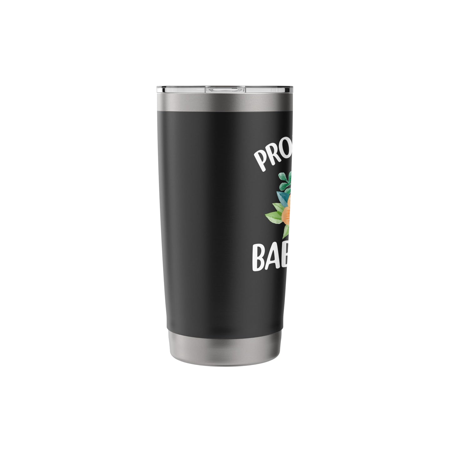 Promoted to Babysitter - Flower Lover Babysitting Gifts Stainless Steel Insulated Tumbler