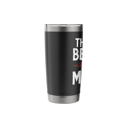 The Man behind the Music DJ Stainless Steel Insulated Tumbler