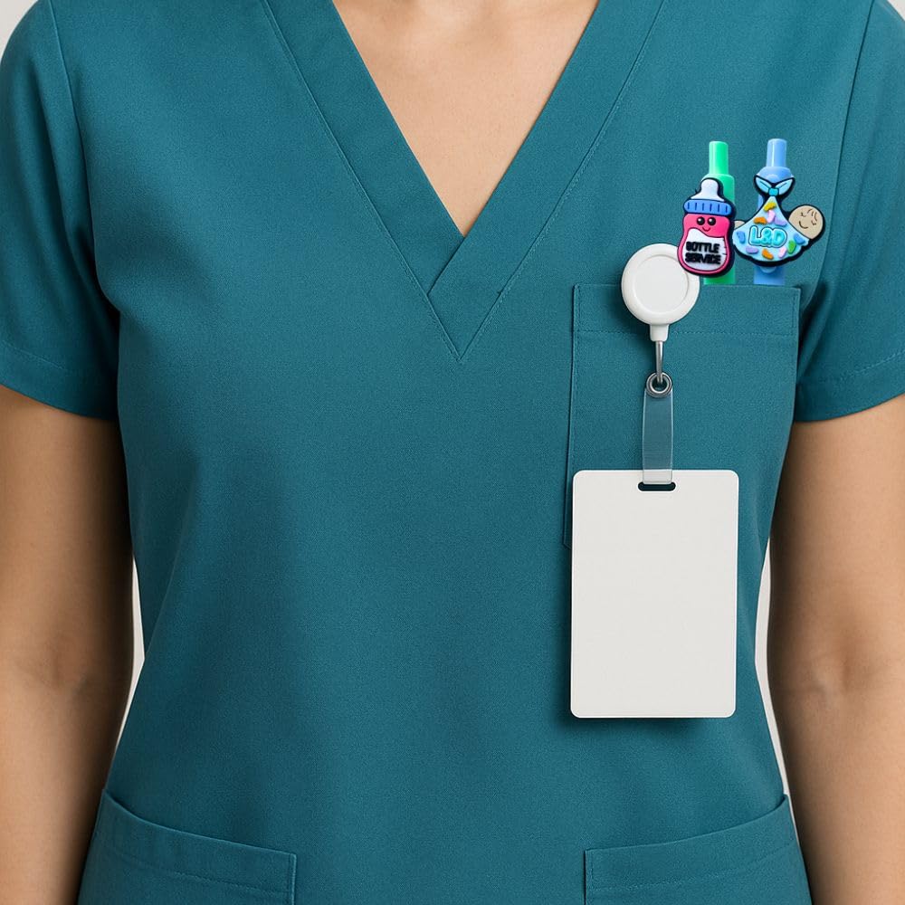 10PC Labor & Delivery Pens Funny Sayings Swaddle Specialist Obgyn Maternity Postpartum I&D OB Nurse Accessories Neonatal Office Supplies Gifts For Midwife NICU Labour Nurses Birth Coach Midwife