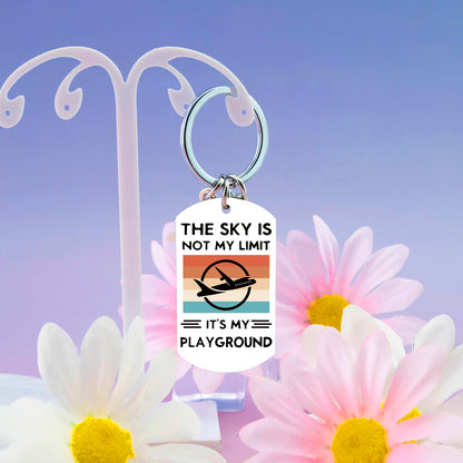 Pilot Gifts Pilots Airplane Keychain Gifts for Flight Attendant Aviation Lovers Cool Pilot Gift for Men Women Airplane Accessories Gifts for Pilots in Training Birthday Gift for Flight Attendants