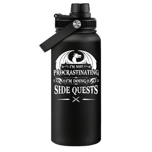 Fufandi Dnd Gifts for Men, Dungeon Master Mug - Dungeons and Dragons Gifts, Gamer Gift, Gaming Mug - D&D Lovers Gamer Gift - Dnd Water Bottle 32oz
