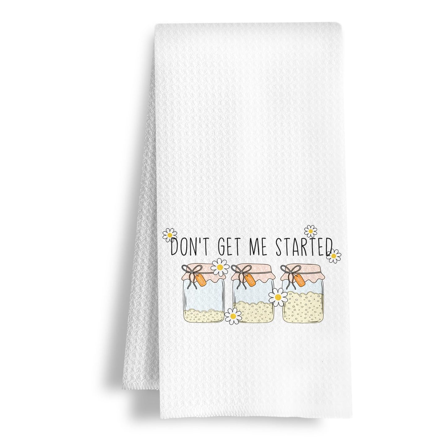 Funny Sourdough Baking Kitchen Towels, Gifts for Sourdough Bakers Baking Lovers Dish Towels, Bread Maker Gifts Hand Tea Towel for Dining Kitchen, 16x24 Inch