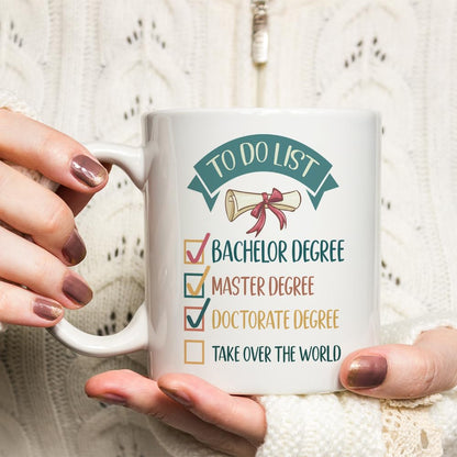 PhD Mug, Doctor Graduation Gifts, Doctorate Degree New Phd Tea Cup 11OZ