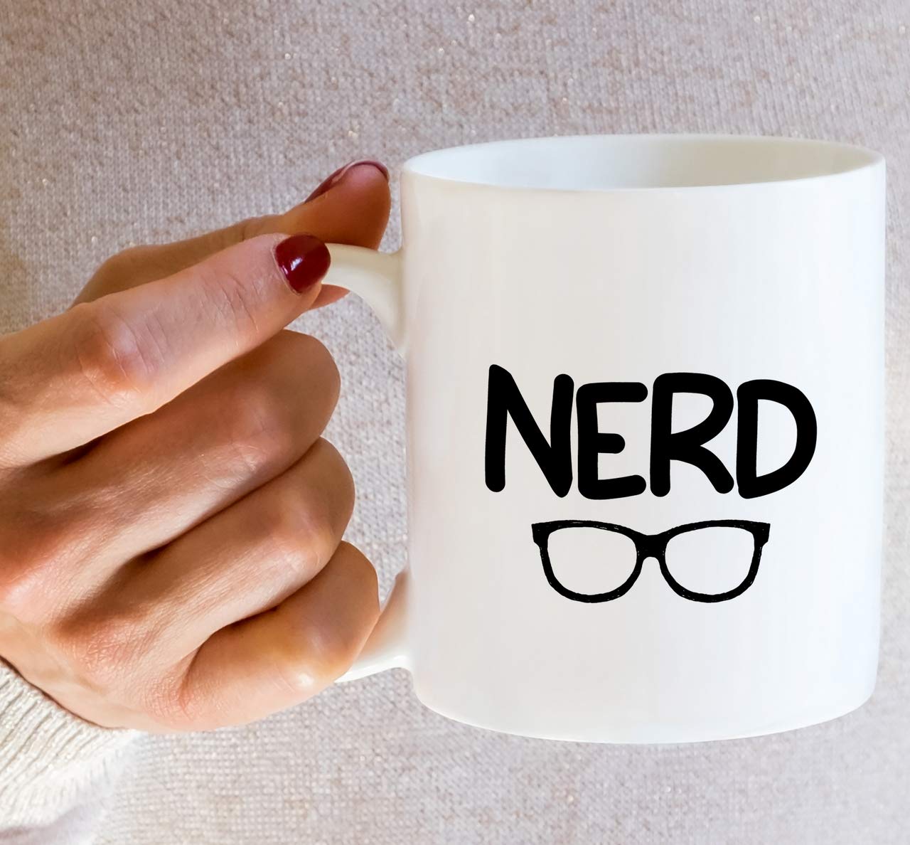 Retreez Funny Mug - Nerd Nerdy Geeky 11 Oz Ceramic Coffee Mugs - Funny, Sarcasm, Sarcastic, Inspirational, Motivational birthday gifts for friends, coworkers, siblings, sister, brother, dad or mom