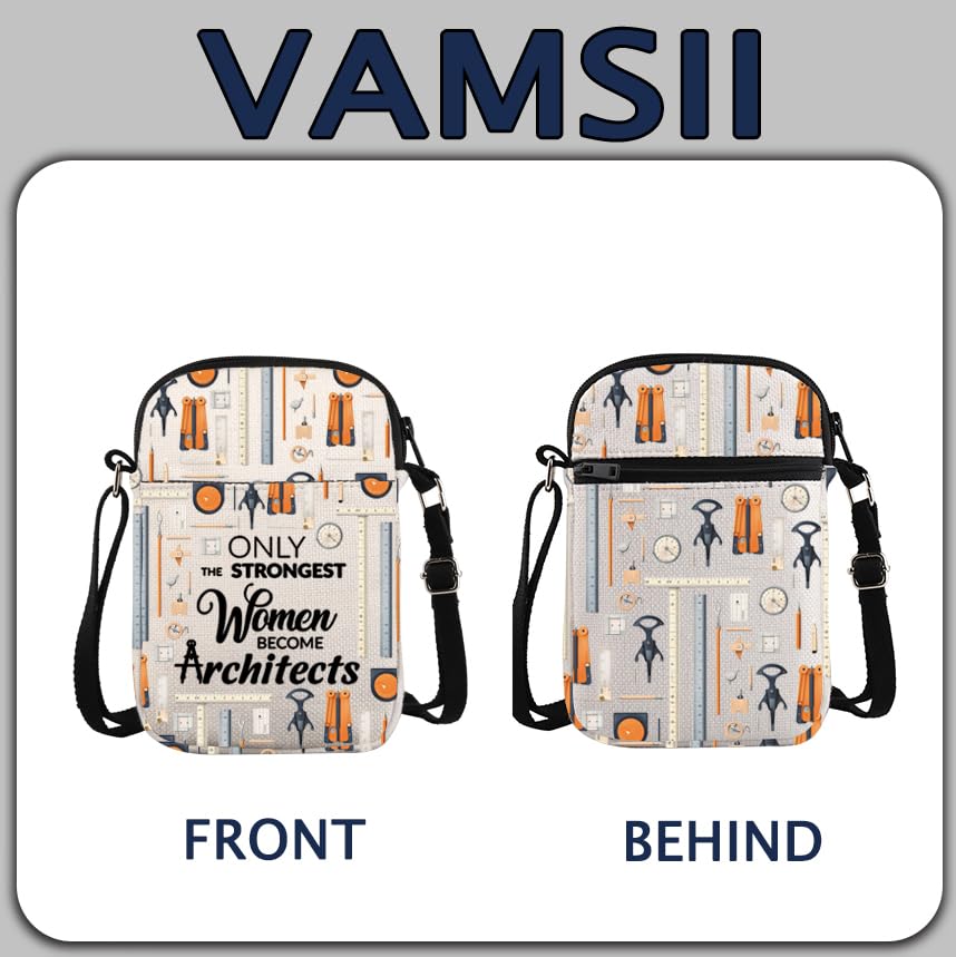 VAMSII Architect Crossbody Bag Architecture Gift Architect Gifts For Women Architecture