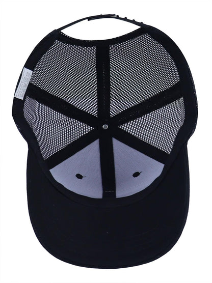 American Flag with Lineman Hats for Men, Adjustable Leather Patch Electrician Baseball Cap