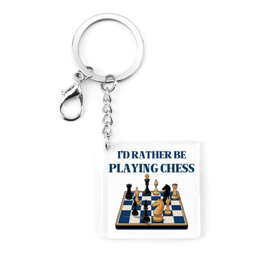 Hobby Gifts Acrylic Keychain, Graduation Inspirational Gifts Chess Skiing Karate Climbing