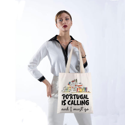 Portugal Calling Tote Bag - Portugal Travel & Vacation Gift