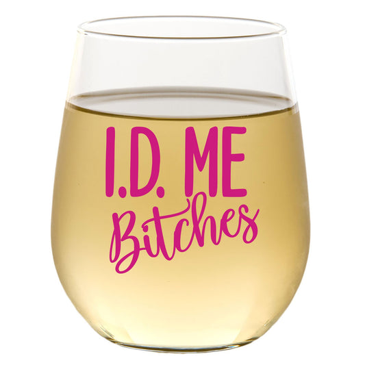 CEDAR CRATE MARKET 21st Birthday Gifts for Her, Women, Happy 21 Year Old Funny Wine Glass, Cool Unique Present for Daughter, Best Friend, Female, Party Decorations ideas, 15 oz, Made in USA