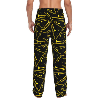 Smiley Face Men'S Pajama Pants Soft Sleep Lounge Pants Pjs Bottoms With Pockets