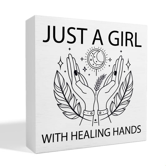 Massage Therapist Gifts for Women, Appreciation Thank You Gifts for Massage Therapy Therapist Chiropractor Graduation Christmas Birthday Present, Wooden Box Sign