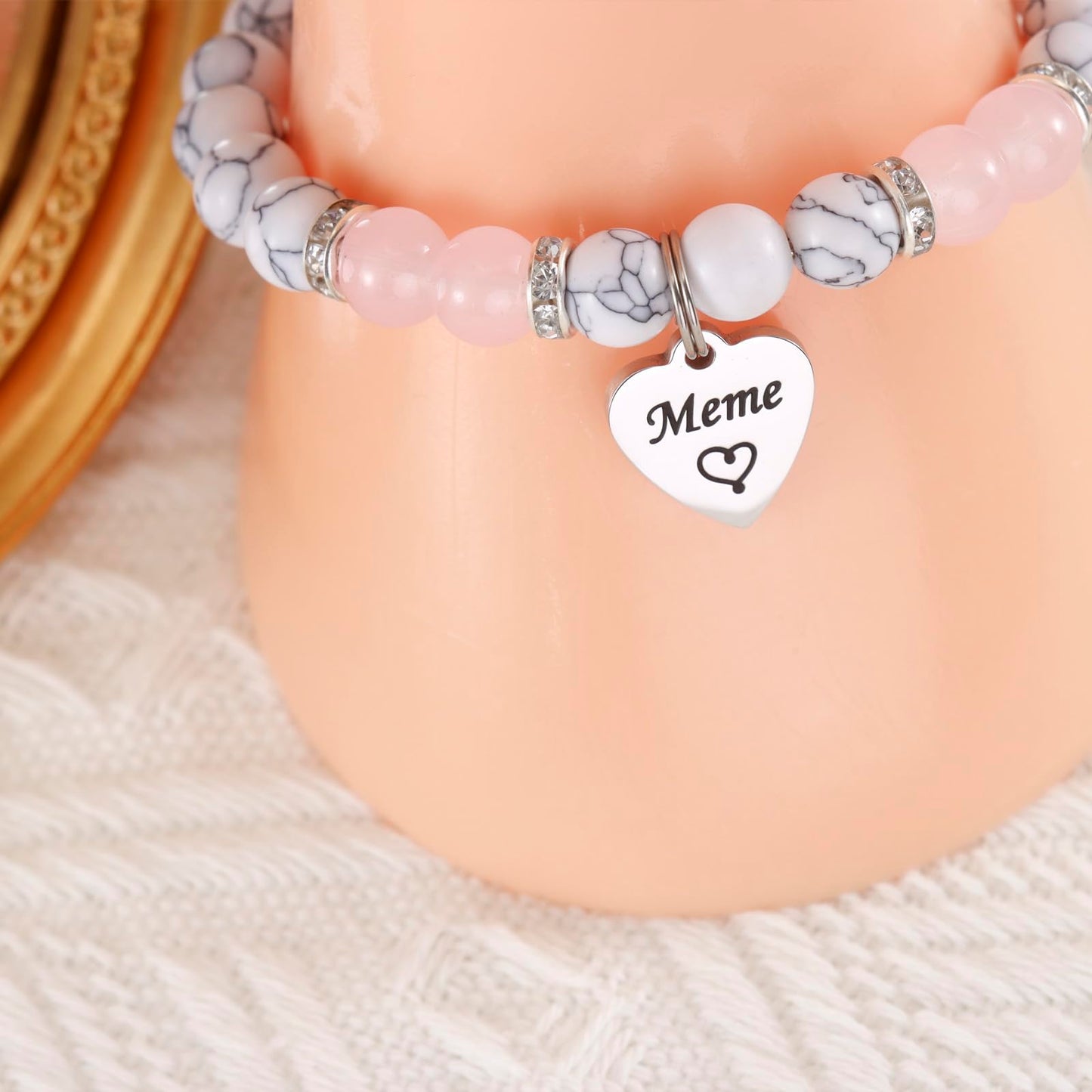HUTIMY Meme Gift Grandma Women Birthday Best Mothers Day Funny Meme Bracelet