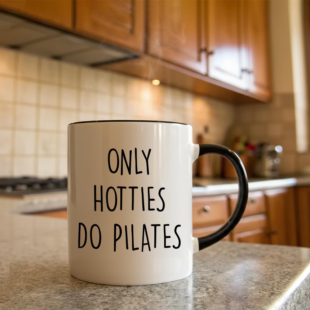 Funny Pilates Gifts for Women, Fitness Gifts for Friend Sister Coworkers, Mother's Day, Birthday, Appreciation Gifts for Mom Pilates Instructor 11oz