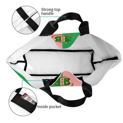 AKA Beach Tote Bags Travel Totes Bag Kitchen Reusable Grocery Bags Shopping Tote for Women Waterproof Book Tote