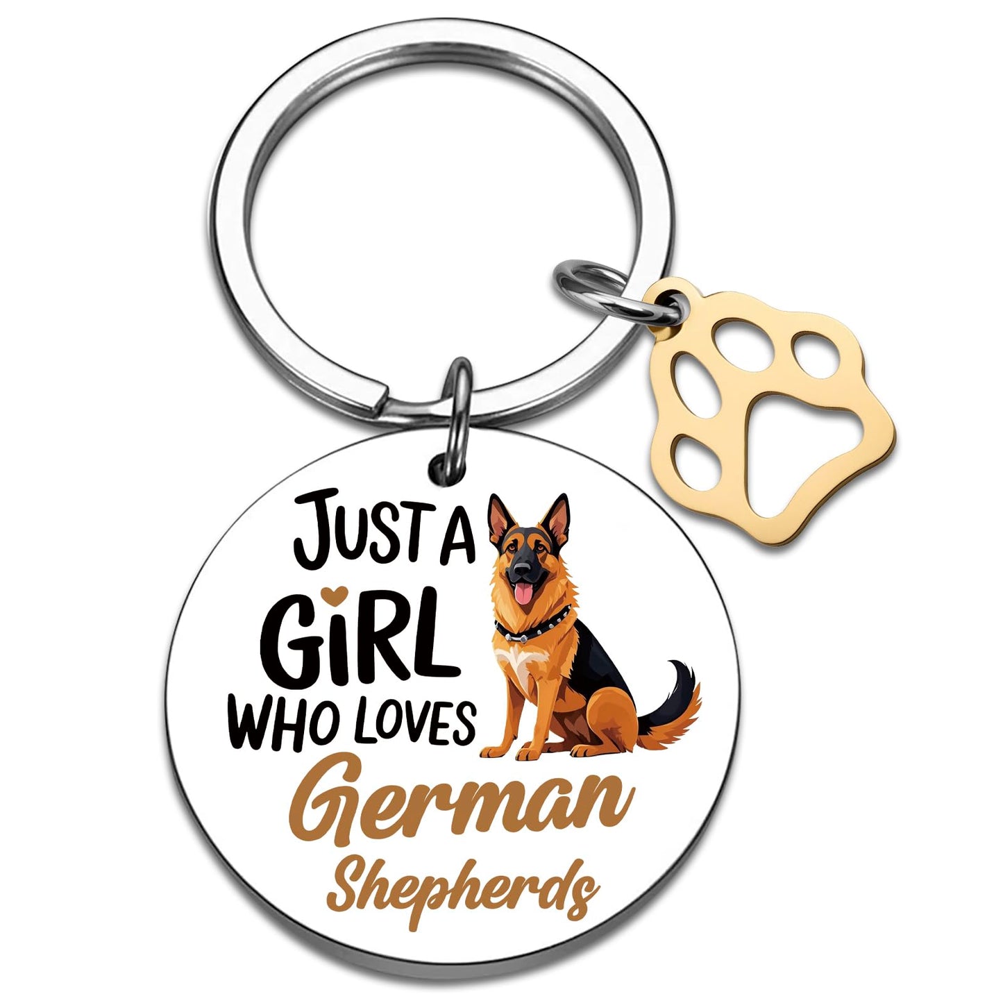 German Shepherd Gifts Keychain German Shepherd Bag Charm Christmas Birthday Gifts For Women