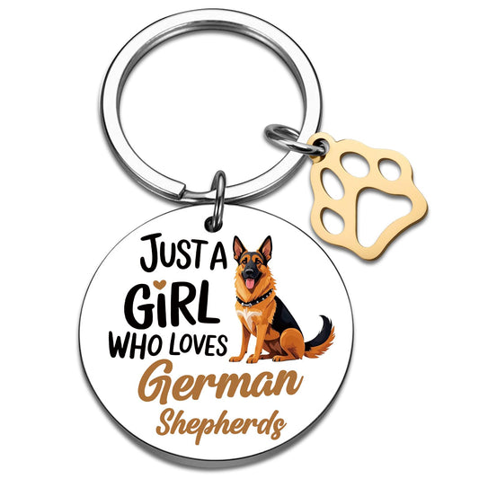 German Shepherd Gifts Keychain German Shepherd Bag Charm Christmas Birthday Gifts For Women