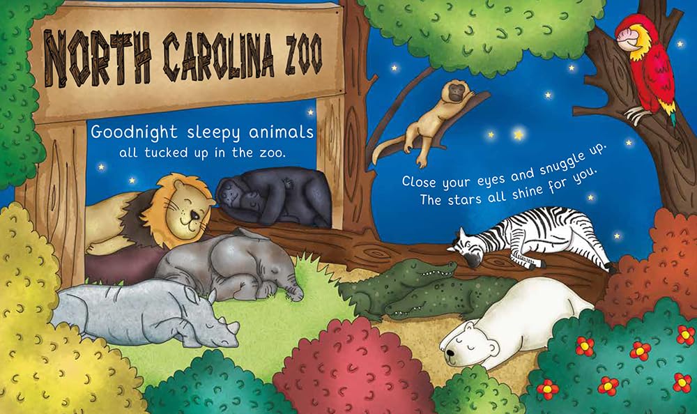 Night-Night North Carolina: A Bedtime Board Book of North Carolina Landmarks