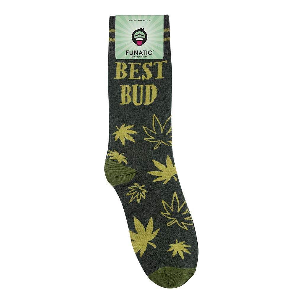 FUNATIC Funny and Crazy Socks with Sayings - Novelty Gifts for Men, Women, Teens