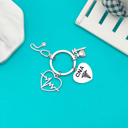 Xiahuyu 12 Pcs CNA Gifts Certified Nursing Assistant Keychain CNA Student Gift CNA Graduation Gift CNA Appreciation Gifts CNA Week Retirement Christmas Thanksgiving Birthday Present