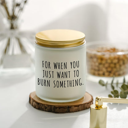 Relaxation Gifts for Women Men, Funny Calm Down Gifts for Friend Coworker Boss Mom Sister Work Bestie, Relaxing Gift for Birthday Christmas Retirement Graduation, Calming Lavender Scented Candle