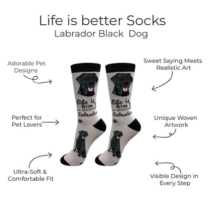 E&S Pets Pet Lover Socks - Dog & Cat Socks - Unisex Novelty Gifts
