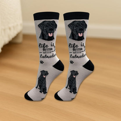 E&S Pets Pet Lover Socks - Dog & Cat Socks - Unisex Novelty Gifts